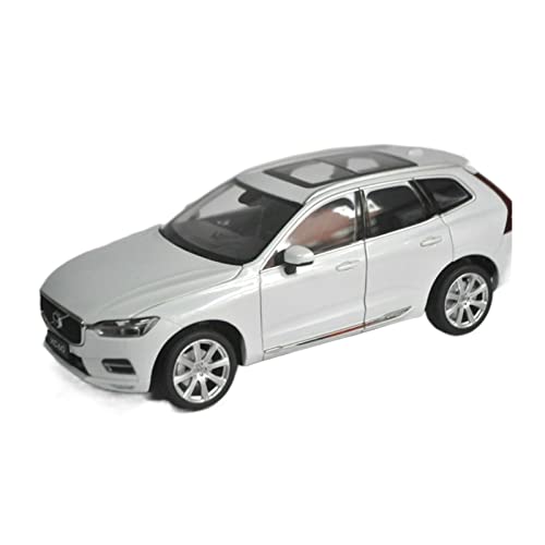 YRXIAO Modellbausatz Auto 1 18 Für Volvo XC60 XC 2018 Weiß SUV Metalllegierung Diecast Automodell Für Simulationsornamente Für Wohndekorationen von YRXIAO