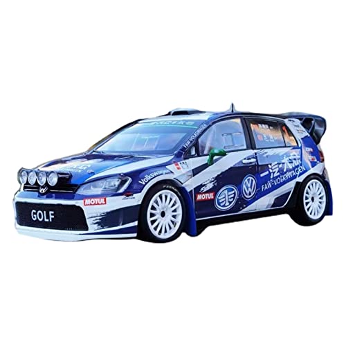 YRXIAO Modellbausatz Auto 1 18 for Golf 7th Generation CRC Rally Championship Alloy Car Model Adult Collection Gift Crafts Für Wohndekorationen von YRXIAO