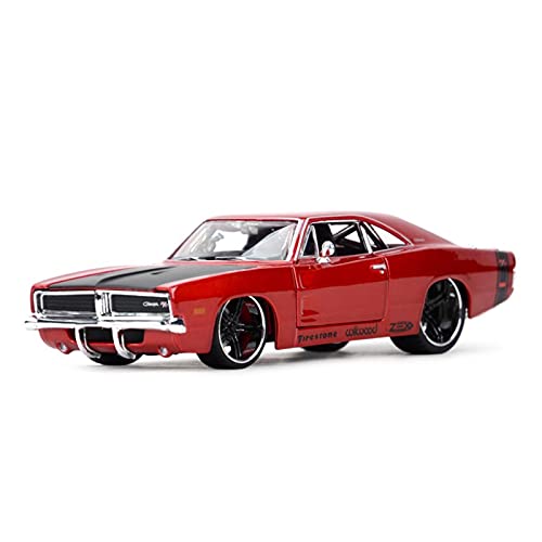 YRXIAO Modellbausatz Auto 1 24 Für Dodge Charger R T Alloy Die Casting Model Collection Spielzeugauto Kindergeschenke Für Wohndekorationen von YRXIAO