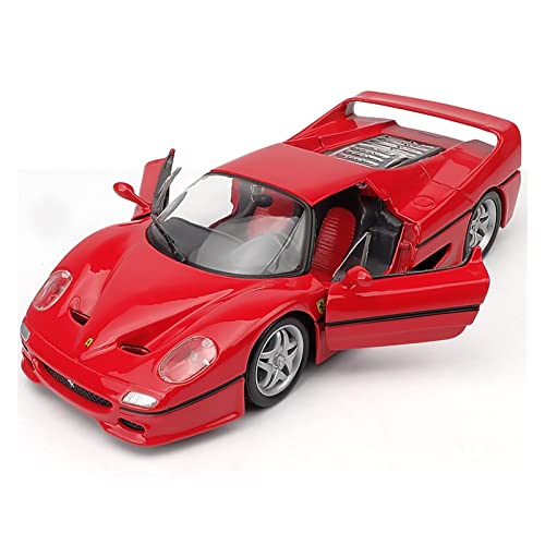 YRXIAO Modellbausatz Auto 1 24 Für Ferrari F50 Simulation Alloy Red Sportwagenmodell Diecast Vehicle Toys Collection Display Gift Für Wohndekorationen von YRXIAO