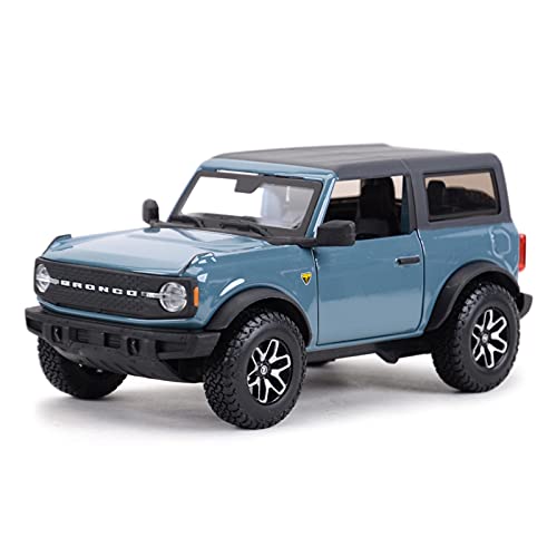 YRXIAO Modellbausatz Auto 1 24 Für Ford Bronco Badlands Alloy Die Casting Model Collection Spielzeugauto Kindergeschenke Für Wohndekorationen(A) von YRXIAO