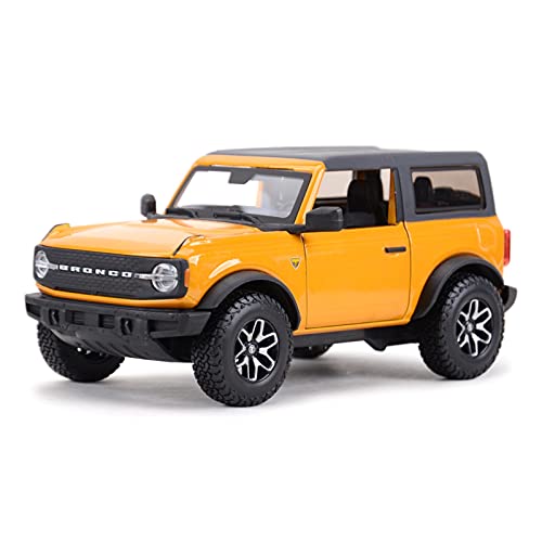 YRXIAO Modellbausatz Auto 1 24 Für Ford Bronco Badlands Alloy Die Casting Model Collection Spielzeugauto Kindergeschenke Für Wohndekorationen(B) von YRXIAO