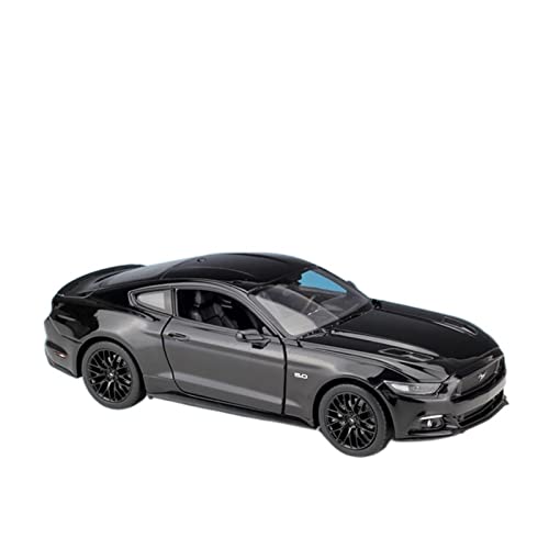 YRXIAO Modellbausatz Auto 1 24 Für Ford Mustang 2015 GT Diecast Alloy Automodell Sammlerstücke Dekoration Geschenk Spielzeug Auto Für Wohndekorationen(A) von YRXIAO