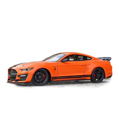 YRXIAO Modellbausatz Auto 1 24 Für Ford Mustang Shelby GT500 Alloy Die Casting Model Collection Spielzeugauto Kindergeschenke Für Wohndekorationen(B) von YRXIAO