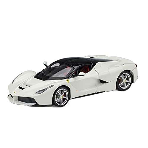 YRXIAO Modellbausatz Auto 1 24 Für Laferrari Sportwagen Red Static Simulation Alloy Diecast Model Collection Car Für Wohndekorationen(B) von YRXIAO