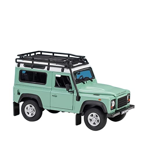 YRXIAO Modellbausatz Auto 1 24 Für Land Rover Defender Alloy Diecast Modell Spielzeugfahrzeuge Kindergeschenke Für Wohndekorationen(A) von YRXIAO
