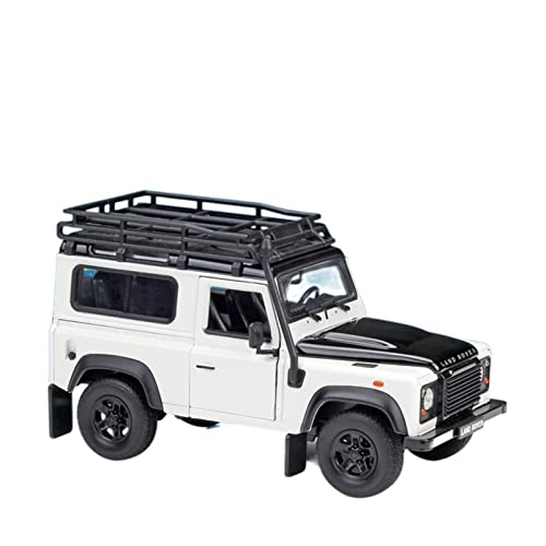 YRXIAO Modellbausatz Auto 1 24 Für Land Rover Defender Alloy Diecast Modell Spielzeugfahrzeuge Kindergeschenke Für Wohndekorationen(B) von YRXIAO