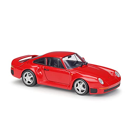 YRXIAO Modellbausatz Auto 1 24 Für Porsche 959 Alloy Luxusfahrzeug Diecast Pull Back Cars Modell Spielzeug Sammlung Geschenk Für Wohndekorationen(A) von YRXIAO