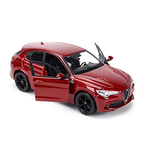 YRXIAO Modellbausatz Auto 1 24 for Alfa Romeo Stelvio SUV Auto Statische Legierung Druckguss Fahrzeugsammlung Modellauto Spielzeug Handwerk Für Wohndekorationen YRXIAO Modellbausatz Auto 1 24 for Alfa Romeo Stelvio SUV Auto Statische Legierung Druckguss Fahrzeugsammlung Modellauto Spielzeug Handwerk Für Wohndekorationen von YRXIAO