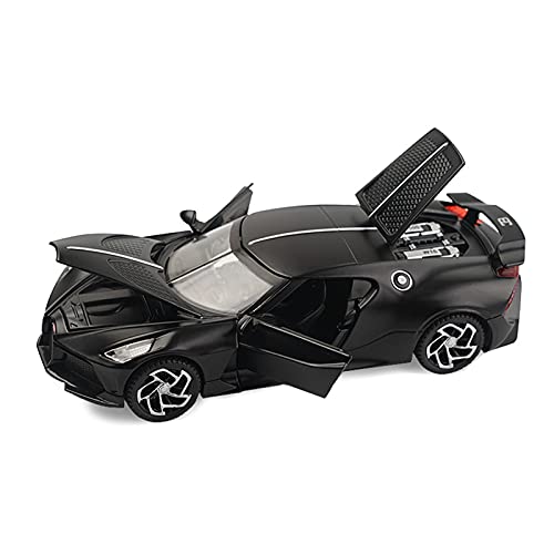 YRXIAO Modellbausatz Auto 1 32 Für Bugatti La Voiture Noire Simulation Legierung Automodell Diecast Spielzeugfahrzeuge Kinder Geschenke Für Wohndekorationen von YRXIAO