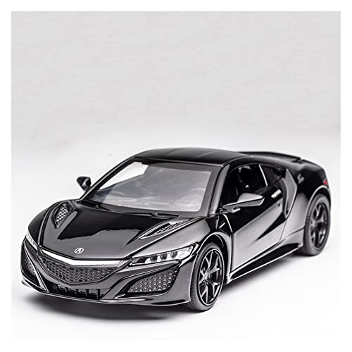 YRXIAO Modellbausatz Auto 1 32 for Honda Acura NSX Legierung Supersportwagen Modell Metall Spielzeugauto Zurückziehen Für Wohndekorationen(Schwarz) von YRXIAO