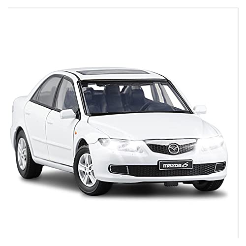 YRXIAO Modellbausatz Auto 1 32 for Mazda Zinklegierung Automodell Abnehmbares Jungenspielzeug Geschenk Für Wohndekorationen(White) von YRXIAO