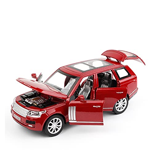 YRXIAO Modellbausatz Auto 1 32 for Range Rover SUV Simulation Legierung Diecast Automodell Zurückziehen Kindergeschenksammlung Spielzeugauto Für Wohndekorationen(3) von YRXIAO
