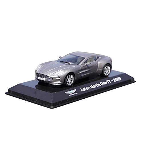 YRXIAO Modellbausatz Auto 1 43 Für Aston Martin One77 2009 Simulation Sportwagenmodell Druckgussfahrzeug Erwachsene Sammlung Ornamente Für Wohndekorationen von YRXIAO