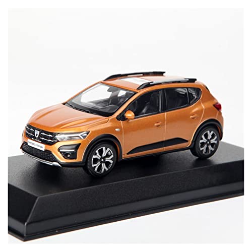 YRXIAO Modellbausatz Auto 1 43 Für Dacia Sandero Stepway Legierungssimulation Automodell Ornamente Geschenke Für Wohndekorationen von YRXIAO