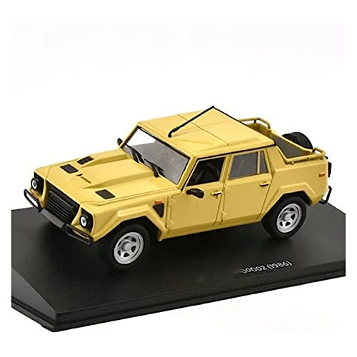 YRXIAO Modellbausatz Auto 1 43 Für LM 002 1986 Simulation Legierung Automodell Sammlerstück Souvenirgeschenk Für Wohndekorationen von YRXIAO