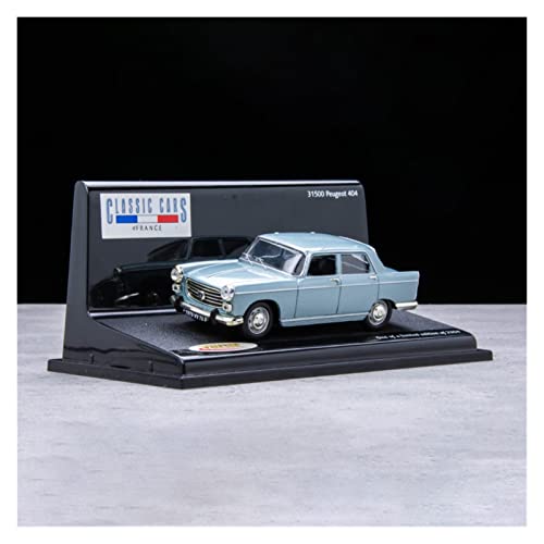 YRXIAO Modellbausatz Auto 1 43 Für Peugeot 404 1970 Diecast-Legierung Automodellsimulation Spielzeugfahrzeug Sammlerstück Souvenir Für Wohndekorationen von YRXIAO