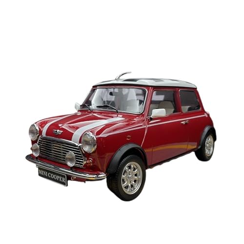 YRXIAO Modellbausatz Auto 1:12 Für BMW Mini Cooper Legierung Voll Offenes Automodell Limited Edition Automodell Hobby Modell Display Kunst Ornament Für Wohndekorationen von YRXIAO