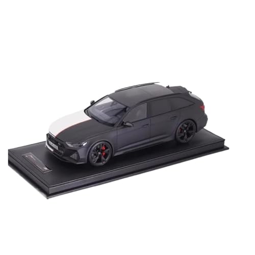YRXIAO Modellbausatz Auto 1:18 Für Audi RS6 Avant C8 Kombi Kunstharz Statisches Display Sammlerstück Decration, Souvenir Statisches Dekorations Für Wohndekorationen von YRXIAO