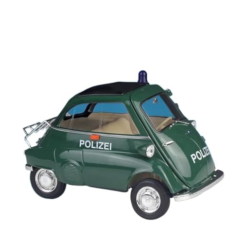 YRXIAO Modellbausatz Auto 1:18 Für BMW Isetta Ei Legierung Oldtimer Modell Druckguss Metall Spielzeug Fahrzeug Retro Mini Auto Modell Sammlung Für Wohndekorationen(Green) von YRXIAO