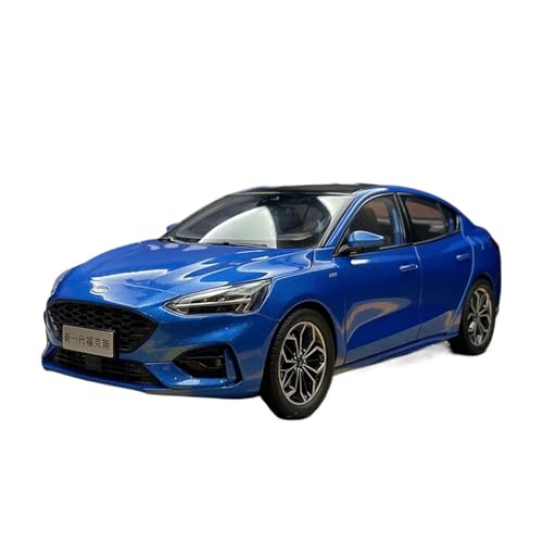 YRXIAO Modellbausatz Auto 1:18 Für Changan Ford Focus 2020 Modell Legierung Modell Limited Edition Auto Modell Hobby Modell Display Kunst Ornament Für Wohndekorationen von YRXIAO