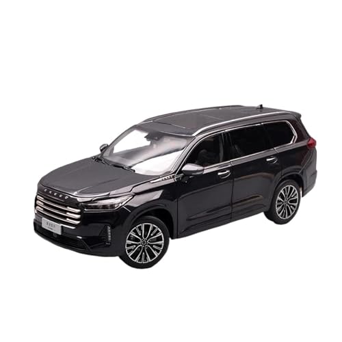 YRXIAO Modellbausatz Auto 1:18 Für Chery EXEED VX Lanyue Metall Automodell Geländewagen Tischdekoration Mikromodell Erwachsenensammlung Meteoritgrau Für Wohndekorationen von YRXIAO