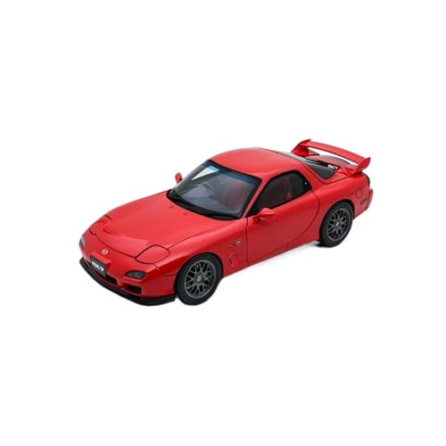 Modellbausatz Auto 1:18 Für Mazda RX7 Spirit R 2002 Legierung Vollautomodell Sammlerstück Limited Edition Legierung Automodell Für Wohndekorationen(Red) von YRXIAO