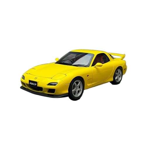 YRXIAO Modellbausatz Auto 1:18 Für Mazda RX7 Spirit R Legierung Modell Sammlung Display Limited Edition Modell Autos Modell Hobby Sammlerstücke Für Wohndekorationen von YRXIAO