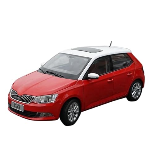 YRXIAO Modellbausatz Auto 1:18 Für Octavia Pro Car Model 2021 Legierungspfus Modell Jingrui Alloy Car Model Static Display Alloy Car Modell Für Wohndekorationen(Red) von YRXIAO