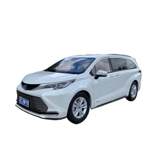 YRXIAO Modellbausatz Auto 1:18 Für Toyota Senna MVP Nutzfahrzeug Legierung Modell Limited Edition Modell Hobby Modell Display Auto Kunst Ornament Für Wohndekorationen(Style 1) von YRXIAO