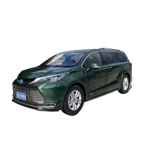 YRXIAO Modellbausatz Auto 1:18 Für Toyota Senna MVP Nutzfahrzeug Legierung Modell Limited Edition Modell Hobby Modell Display Auto Kunst Ornament Für Wohndekorationen(Style 2) von YRXIAO