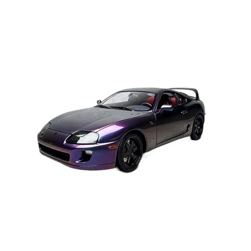 YRXIAO Modellbausatz Auto 1:18 Für Toyota Supra A80 Speedmaster Legierung Auto Modell Sammlung Limited Edition Modell Hobby Modell Display Für Wohndekorationen von YRXIAO