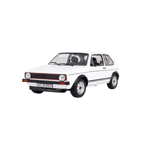 YRXIAO Modellbausatz Auto 1:18 Für VW Golf GTI Gen.1 1976 Legierung Automodell Dekoration Sammlung Decration Souvenir Statische Anzeige Von Modell Für Wohndekorationen von YRXIAO