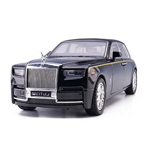 YRXIAO Modellbausatz Auto 1:20 Für Rolls-Royce Phantom Alloy Die Casting Model Collection Spielzeugauto Kindergeschenke Für Wohndekorationen(A) von YRXIAO