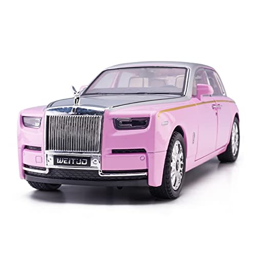 YRXIAO Modellbausatz Auto 1:20 Für Rolls-Royce Phantom Alloy Die Casting Model Collection Spielzeugauto Kindergeschenke Für Wohndekorationen(C) von YRXIAO
