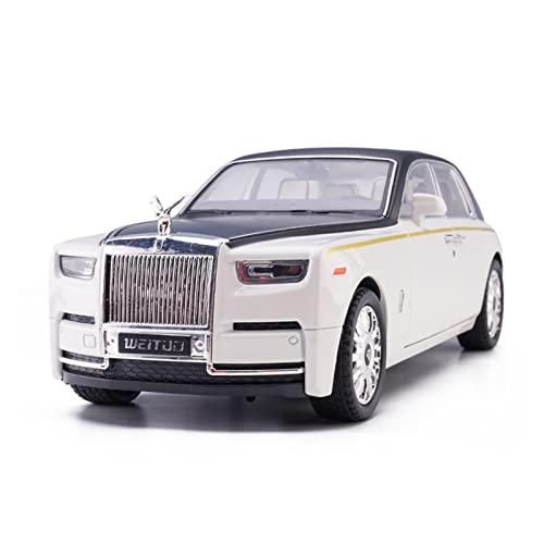 YRXIAO Modellbausatz Auto 1:20 Für Rolls-Royce Phantom Alloy Die Casting Model Collection Spielzeugauto Kindergeschenke Für Wohndekorationen(D) von YRXIAO