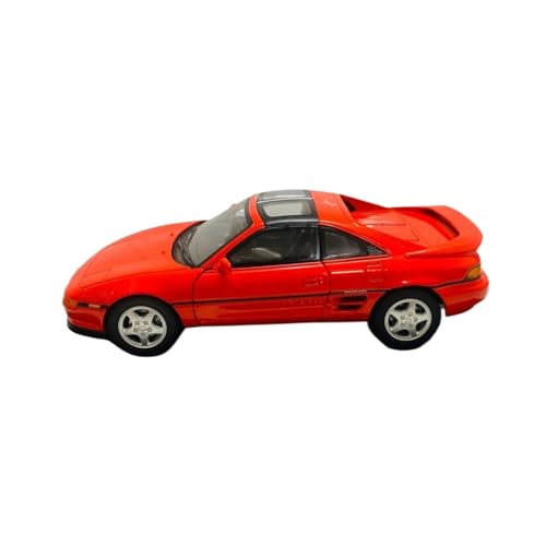 YRXIAO Modellbausatz Auto 1:24 Maßstab Die-Cast Mr2 1989 Red 2 Open Door Modellauto Gedenkmodell Legierungsauto Modell Statisches Ausstellungsmodell Für Wohndekorationen von YRXIAO