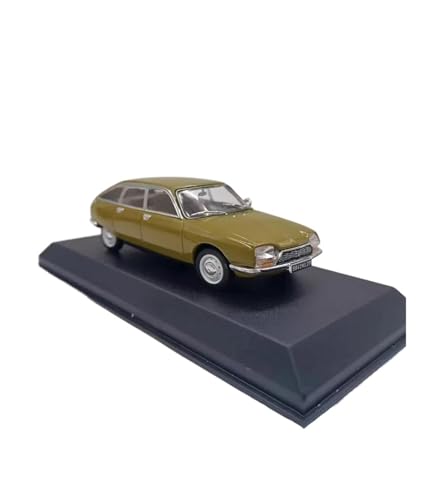 YRXIAO Modellbausatz Auto 1:43 Für Citroen GS Limited Edition-Modell Legierungsdruckguss-Modell Kunstdekoration Modellautos Sammlerstücke Modell Für Wohndekorationen von YRXIAO