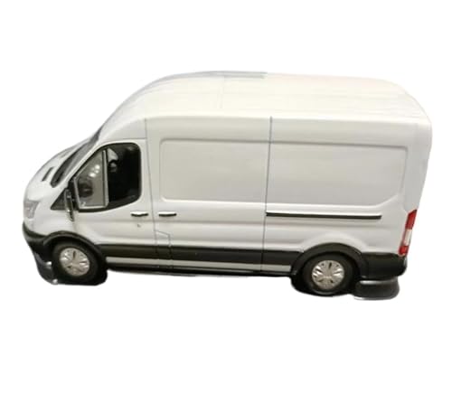 YRXIAO Modellbausatz Auto 1:43 für Ford Transit 2017 Minibus Exquisite Legierung Modell Weiß Spielzeug Desktop Ornamente Modell Hobby Modell Auto Für Wohndekorationen von YRXIAO