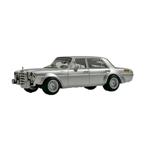 YRXIAO Modellbausatz Auto 1:64 Für Benz 300SEL W109 Silberlegierung Automodell Statische Anzeige Sammlerstück Souvenir Decration-Modellautos Für Wohndekorationen von YRXIAO
