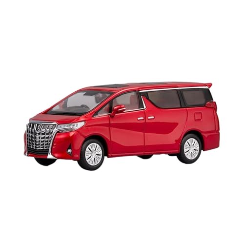 YRXIAO Modellbausatz Auto 1:64 Für Elfa Alphard MPV Business Car Nanny Auto Legierung Modell Sammlung Limited Edition Ornament Dekoration Modell Für Wohndekorationen von YRXIAO