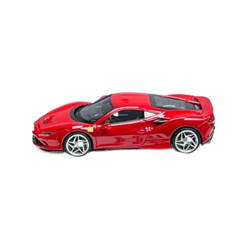 YRXIAO Modellbausatz Auto 1:64 Für Goya F8 Rot Limited Edition 199 Harz Auto Modell Ornamente Sport Auto Legierung Modell Special Edition Auto Für Wohndekorationen von YRXIAO