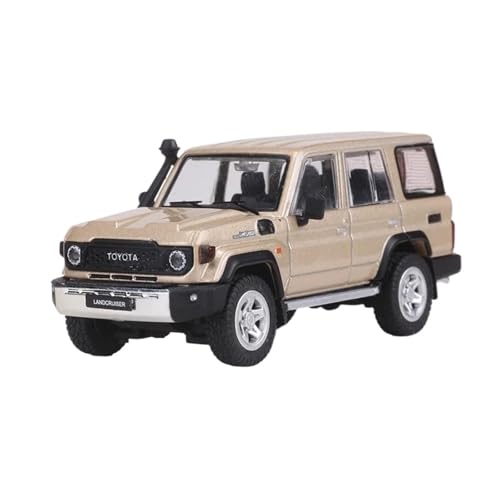 YRXIAO Modellbausatz Auto 1:64 Für Land Cruiser LC70 SUV-Modellauto Aus Legierung Limitierte Auflage Automodell Aus Legierung Sammlerautomodelle Für Wohndekorationen(Gray) von YRXIAO