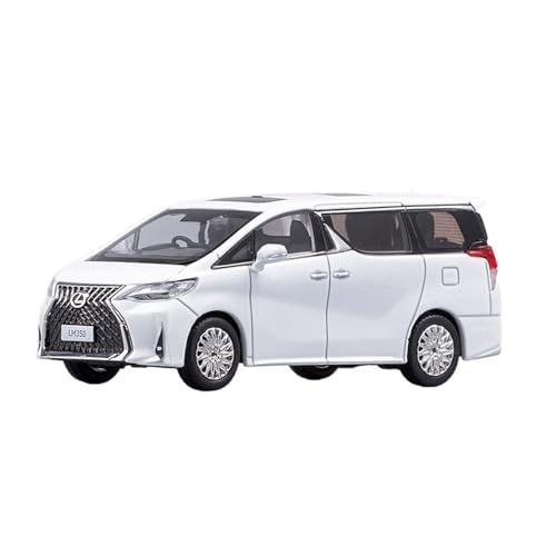 YRXIAO Modellbausatz Auto 1:64 Für Lexus LM350H Lexus Nanny Auto Legierung Modell Statische Ornament Limited Edition Modell Auto Kunst Dekoration Für Wohndekorationen von YRXIAO