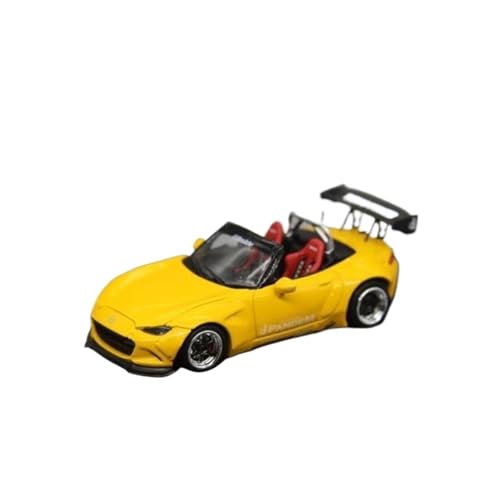 YRXIAO Modellbausatz Auto 1:64 Für Mazda MX-5 MX5 Rocket Bunny Automodell Legierung Druckguss Spielzeugfahrzeug Fans Erwachsene Sammlerstück Für Wohndekorationen von YRXIAO
