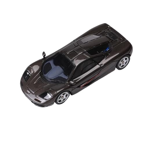 YRXIAO Modellbausatz Auto 1:64 Für McLaren F1 Kunstharz-Modellauto Limitierte Auflage 199 Displays, Hobby-Modellautos Heimdekoration Modellautos Für Wohndekorationen(Gray) von YRXIAO