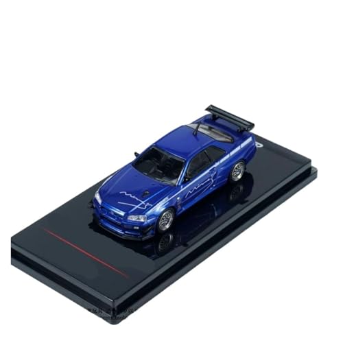 YRXIAO Modellbausatz Auto 1:64 Für Nissan Skyline R34 GT-R V-SPEC Mine S Automodell Limited Edition Automodell Hobby Kunst Ornament Modellauto Für Wohndekorationen YRXIAO Modellbausatz Auto 1:64 Für Nissan Skyline R34 GT-R V-SPEC Mine S Automodell Limited Edition Automodell Hobby Kunst Ornament Modellauto Für Wohndekorationen von YRXIAO