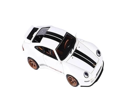 YRXIAO Modellbausatz Auto 1:64 Für Porsche 911 400R Resin Modellauto Limited Edition 299 Hobby Ornament Automodell Desktop Display Modellautos Für Wohndekorationen von YRXIAO