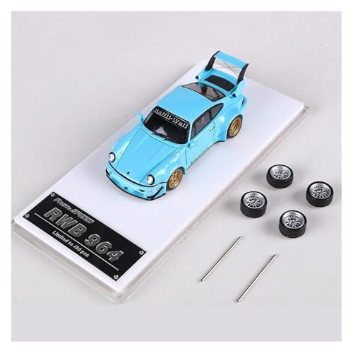 YRXIAO Modellbausatz Auto 1:64 Für Porsche RWB964 Legierung Druckguss Auto Modell 993 RWB Sammlung Dekoration Display Sammler Dekoration Modell Für Wohndekorationen(Style 1) von YRXIAO