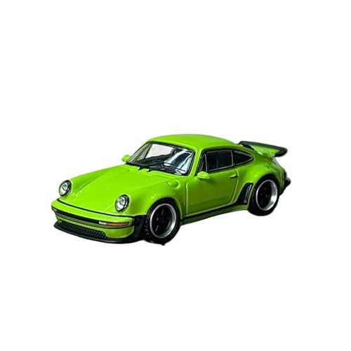 YRXIAO Modellbausatz Auto 1:64 Für Porsche Turbo Studie 930 Grün Druckguss-Modellauto Gedenklegierung Automodell Sonderedition Legierung Automodelle Für Wohndekorationen von YRXIAO